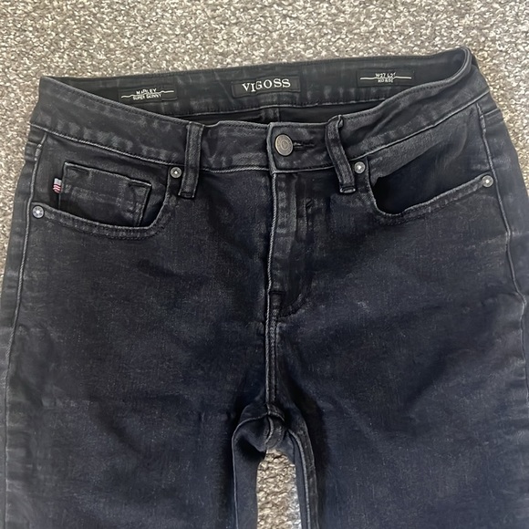 Black Vigoss Skinny Jeans - Picture 4 of 6